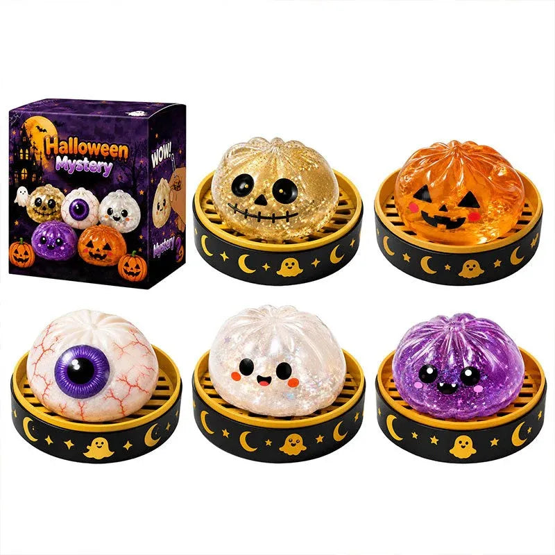 BooSquish™ Halloween Dumpling Squishy, Mystery Box