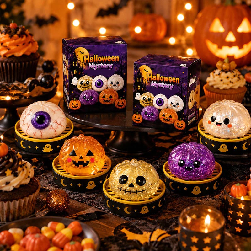 BooSquish™ Halloween Dumpling Squishy, Mystery Box