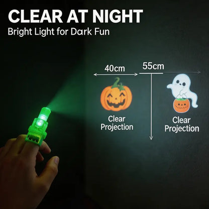 🎃 Halloween Finger Projection Lights