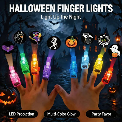 🎃 Halloween Finger Projection Lights