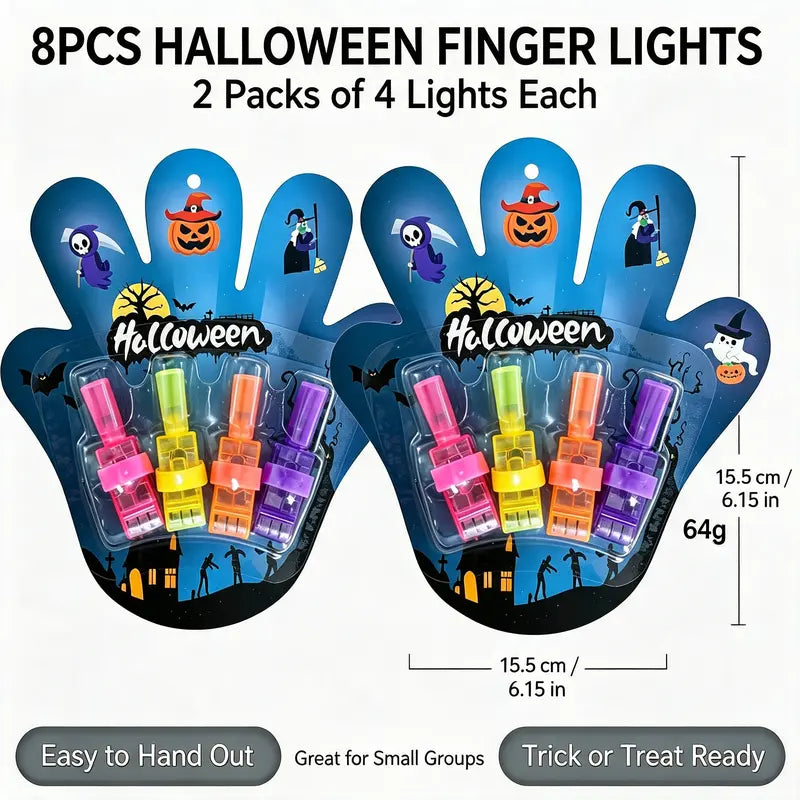 🎃 Halloween Finger Projection Lights