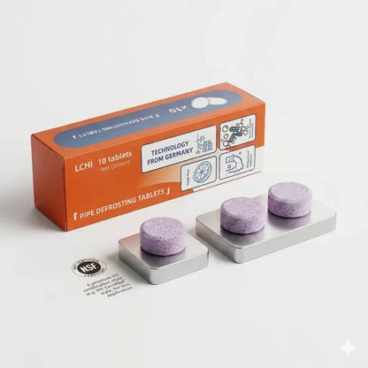 Foaming Pipe Cleaner Tablets | Drain Cleaning Tablets for Kitchen & Bathroom Sinks