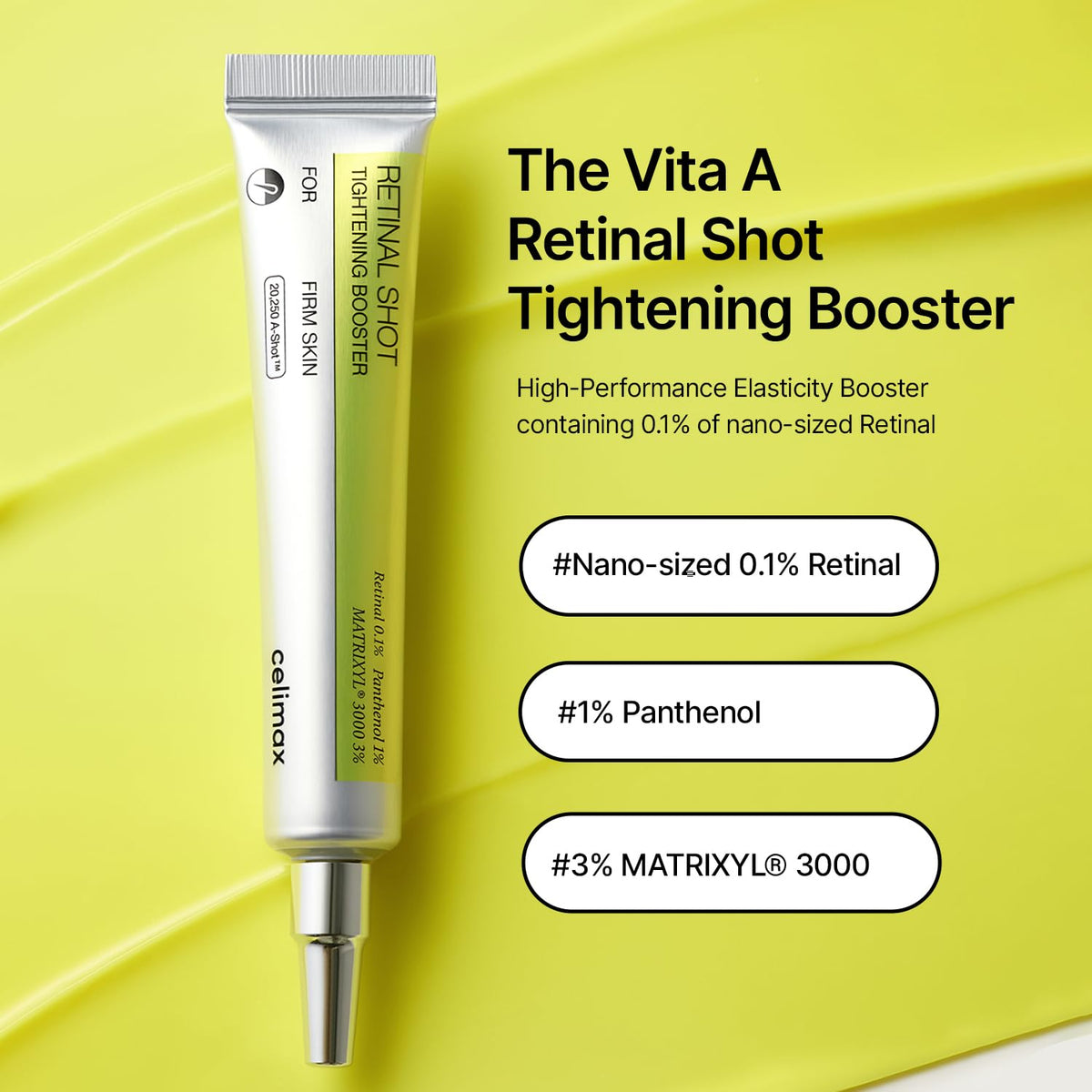 Botox & Retinol Shot - Eraser for Deep Wrinkles, Sagging Jowls & Puffy Eyes