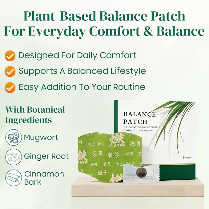HerbaEase™ Herbal Waist Patch – Simple Daily Comfort