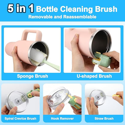 5‑in‑1 Water Bottle Cleaner Brush