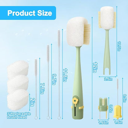 5‑in‑1 Water Bottle Cleaner Brush