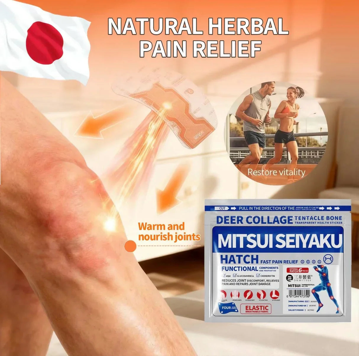 Japanese Thermal Pain Patch