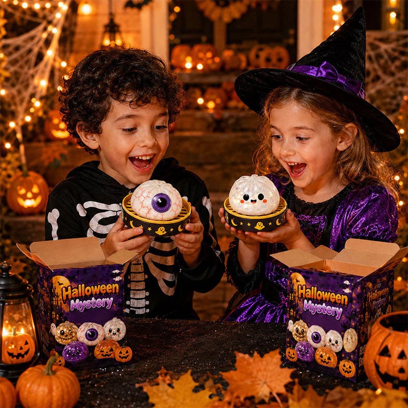 BooSquish™ Halloween Dumpling Squishy, Mystery Box