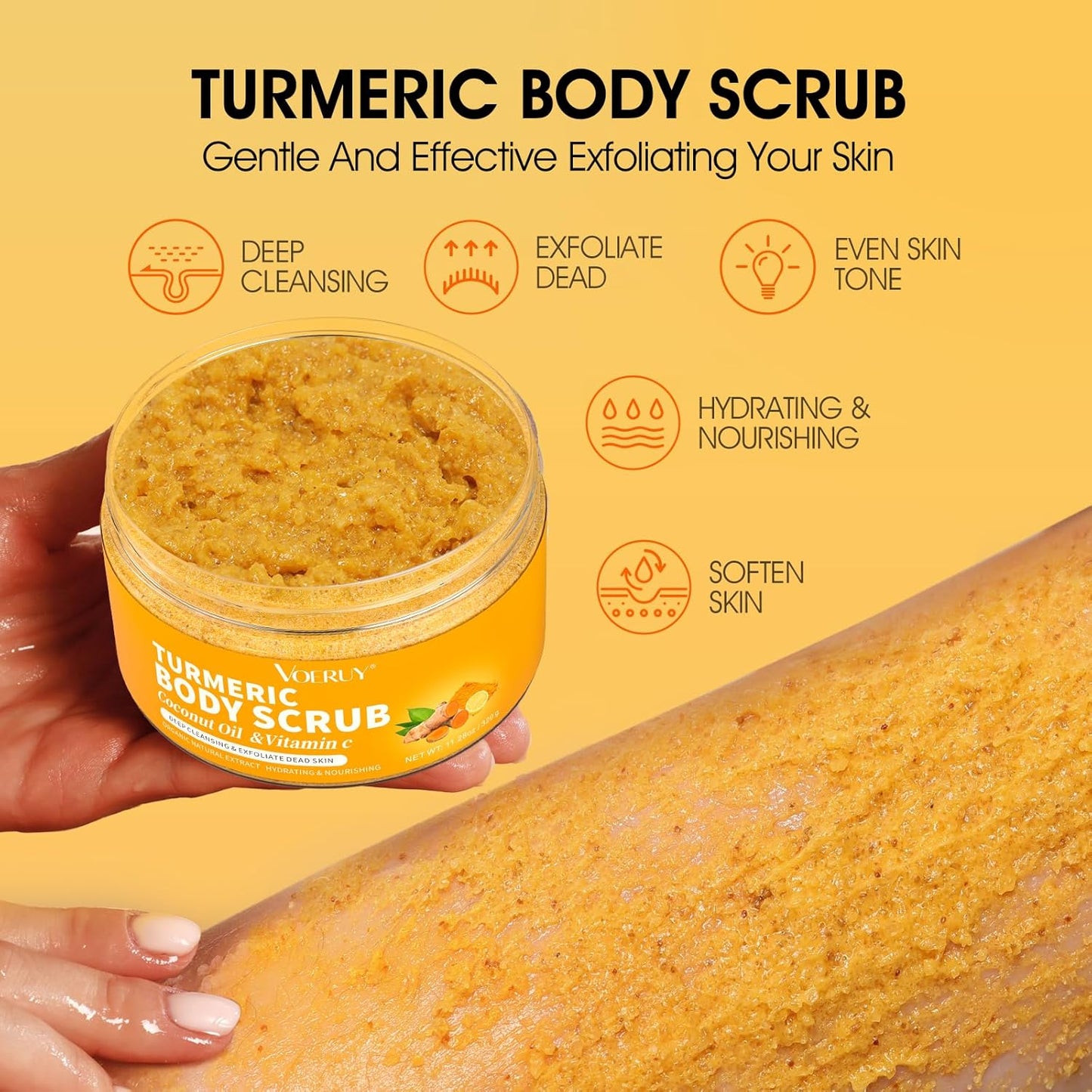 Turmeric Exfoliating Body Scrub