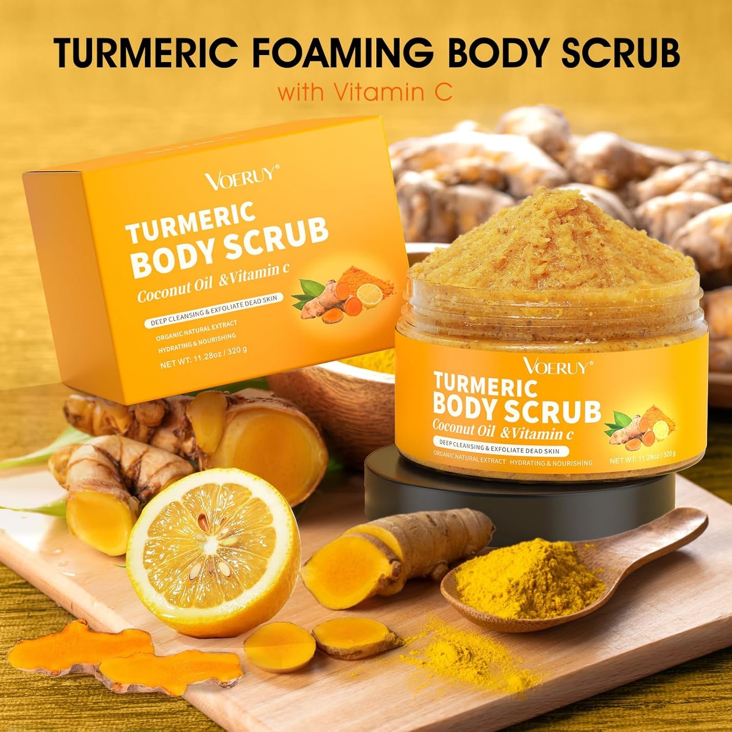 Turmeric Exfoliating Body Scrub