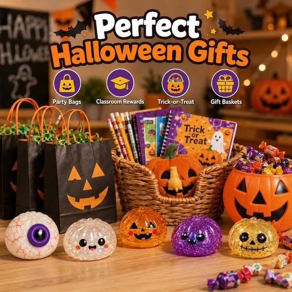 BooSquish™ Halloween Dumpling Squishy, Mystery Box