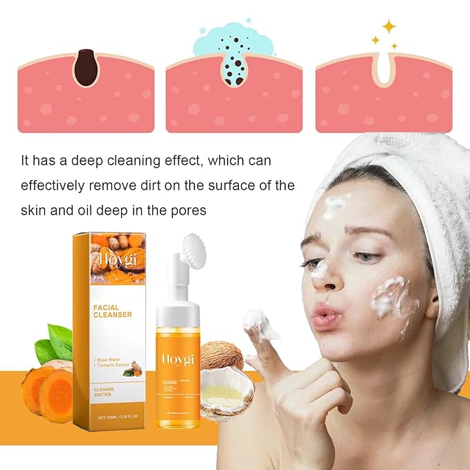 Hoygi Turmeric Brightening Face Cleanser