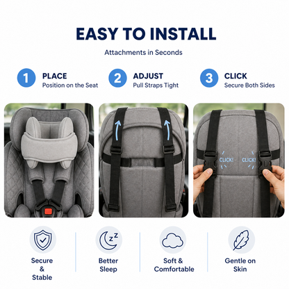 DreamNest™ The Ultimate Kids Travel Neck Pillow