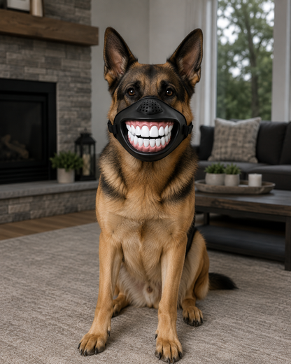 Funny Smile Dog Muzzle™