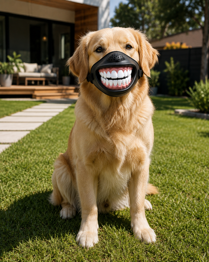 Funny Smile Dog Muzzle™