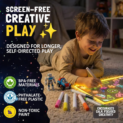 ScreenGlow™ LumiBoard LED Drawing Board