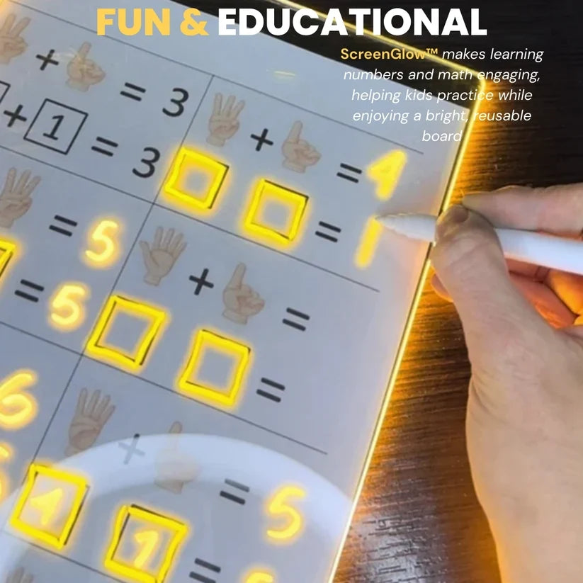 ScreenGlow™ LumiBoard LED Drawing Board