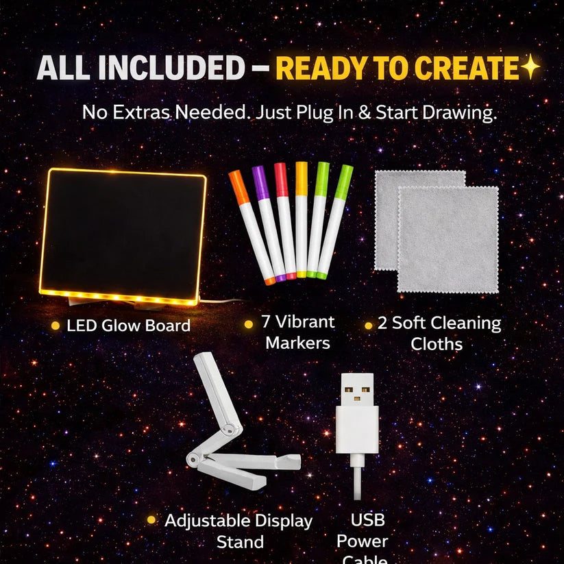 ScreenGlow™ LumiBoard LED Drawing Board