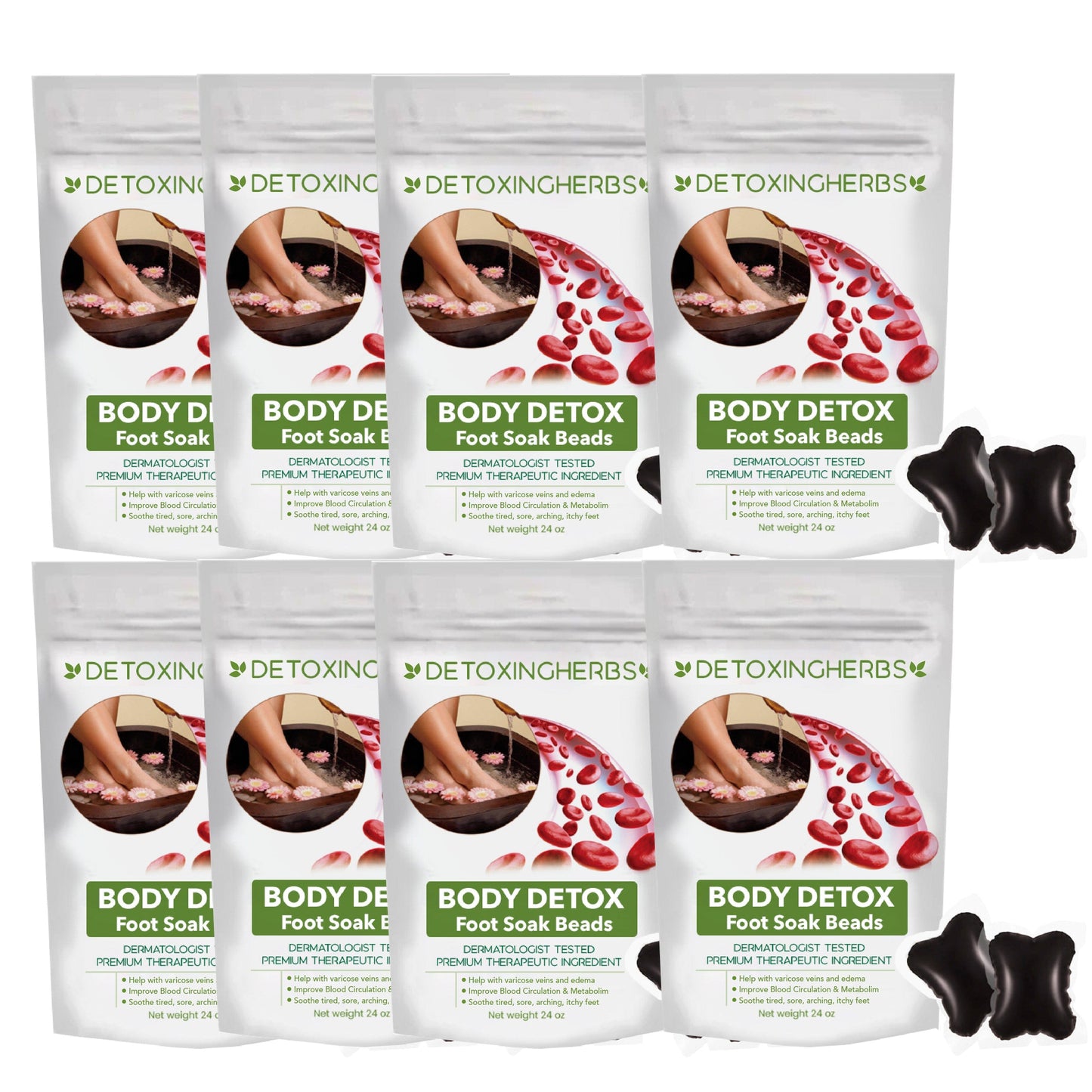 DetoxingHerbs Cleansing Foot Soak Beads
