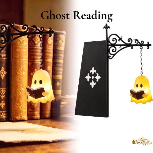 Bookshelf Library Lantern Lamp