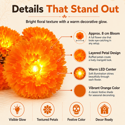 Marigold Glow™ LED Garland