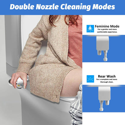 1  Attachment Bidet Toilet Seat Ultra Slim