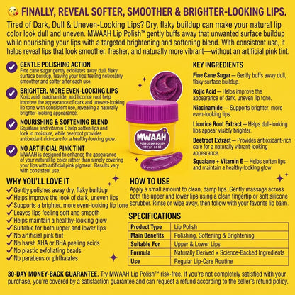 MWAAH™ Smooth & Bright Lip Polish