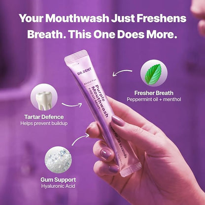 PurpleBright Mouthwash – Yellow Gone, Smile On