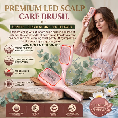 GlowUp LED Scalp Brush – Less Hair Fall, More Fullness