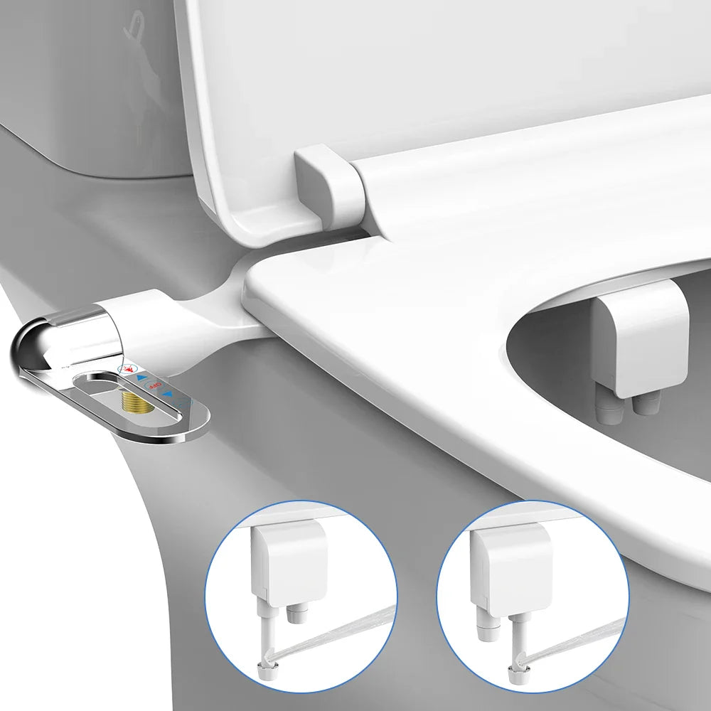 1  Attachment Bidet Toilet Seat Ultra Slim
