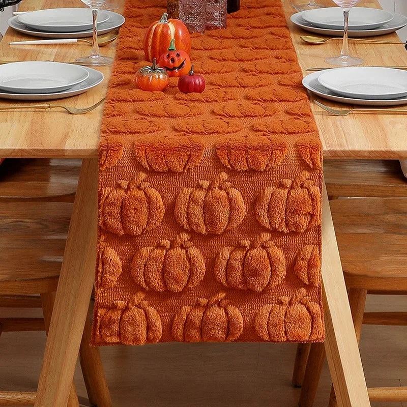 Tufted Fall Table Runner