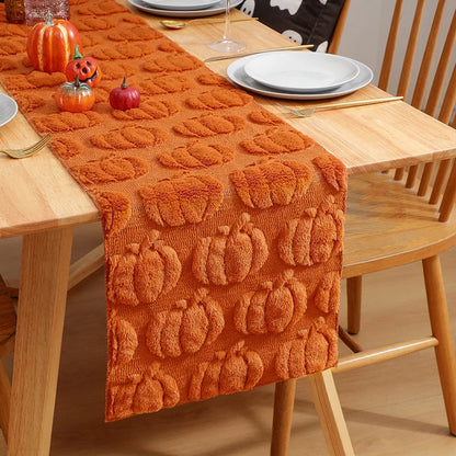 Tufted Fall Table Runner