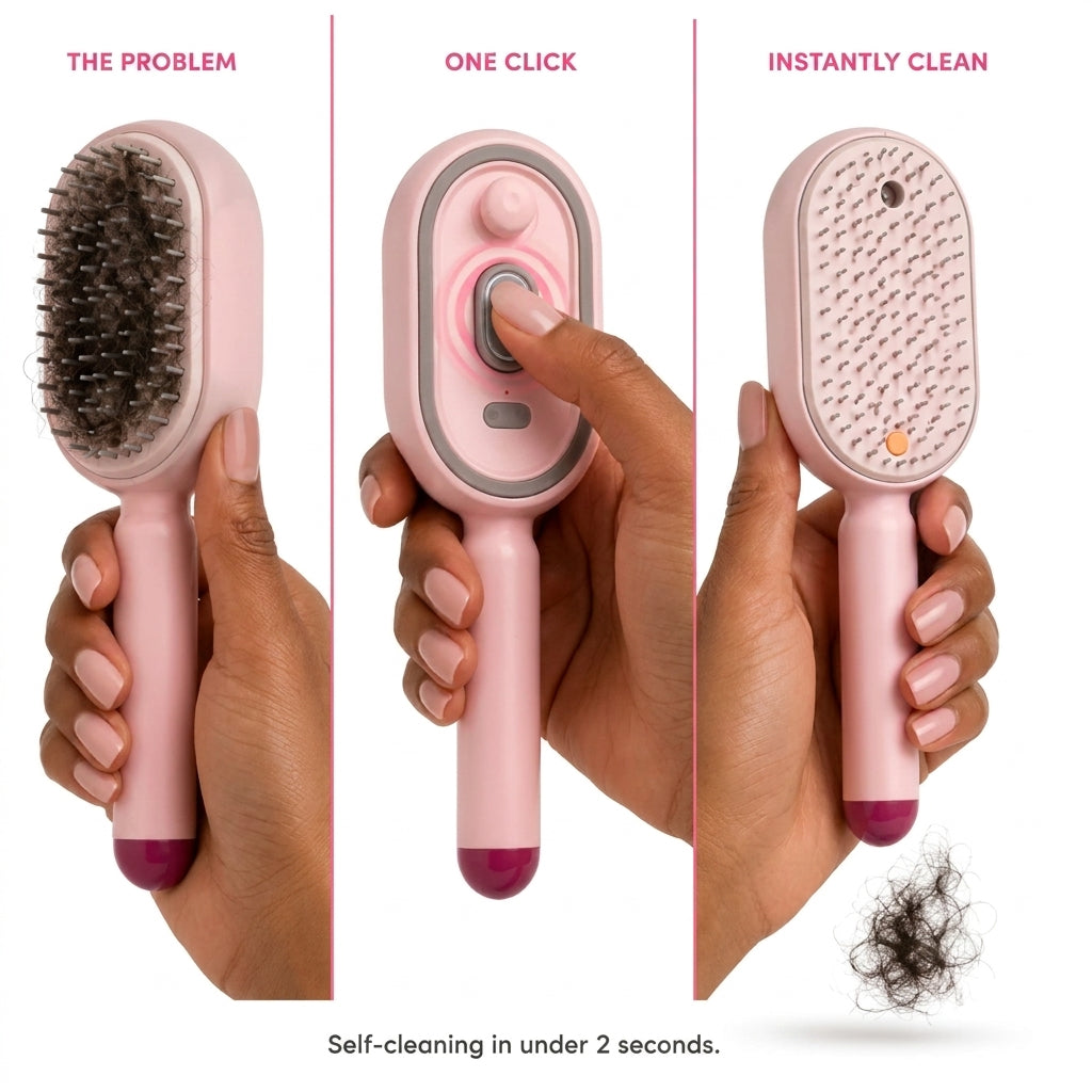 🪄 The SlayBrush – Frizz Gone. Confidence On.