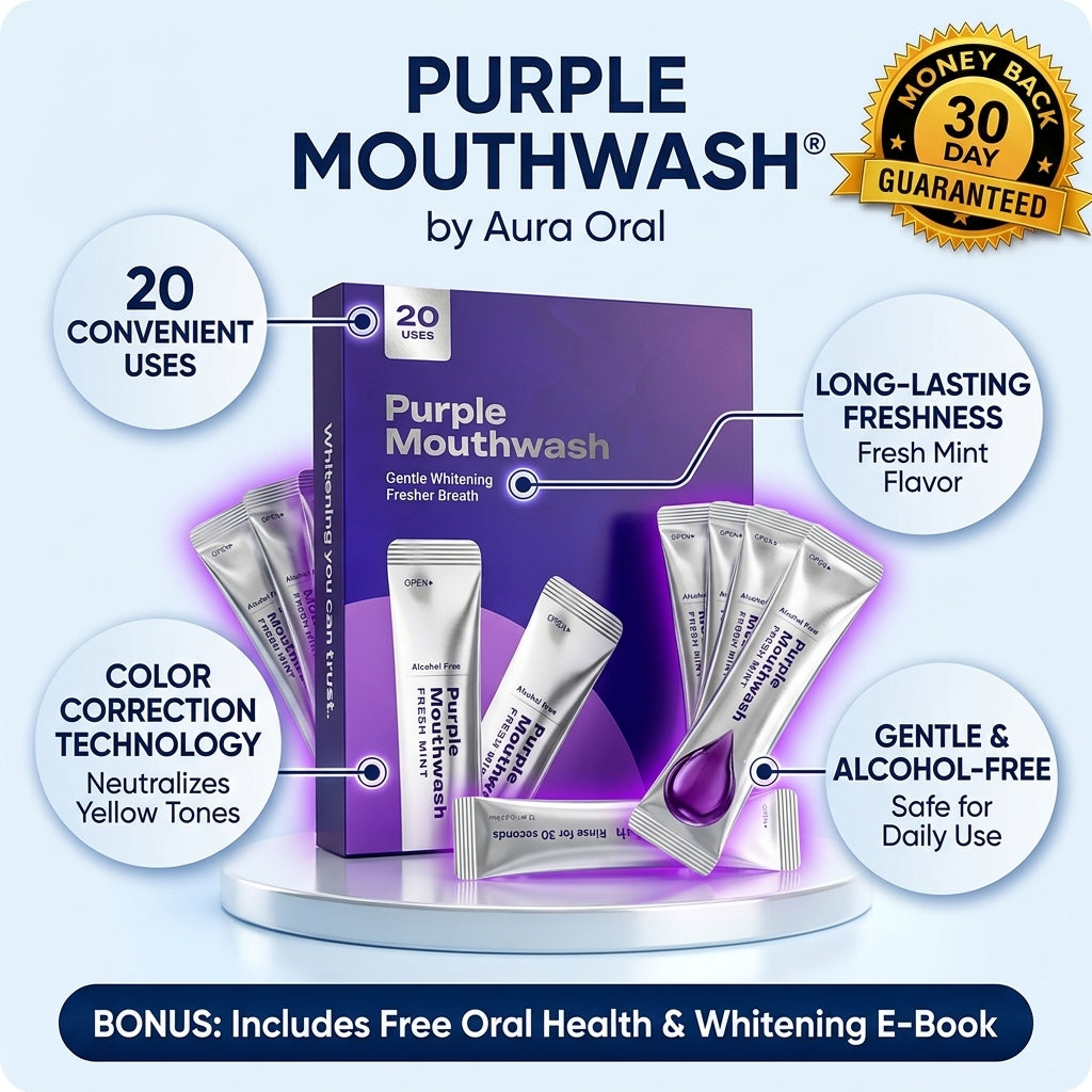 PurpleBright™ – Yellow Gone. Confidence On. ✨