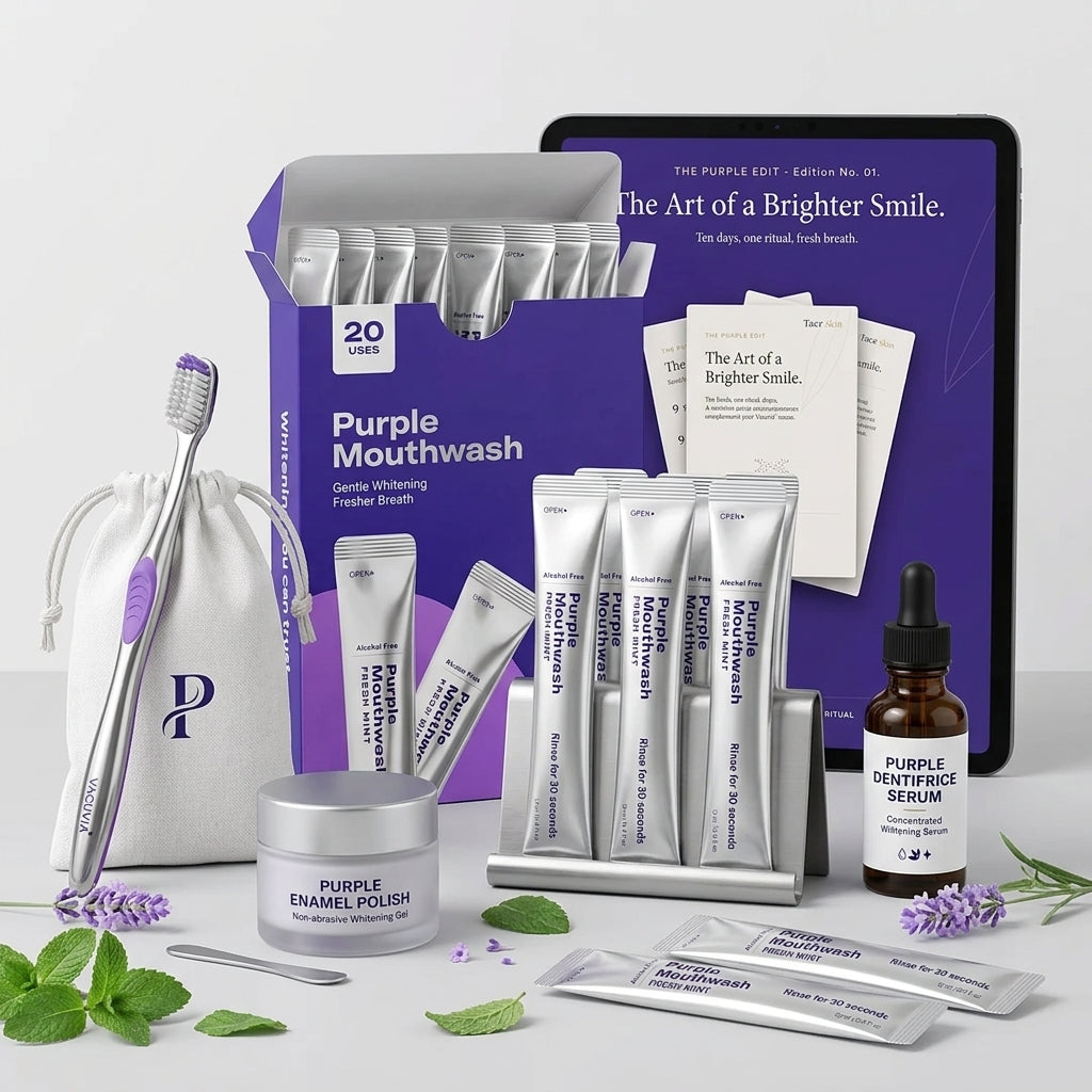 PurpleBright™ – Yellow Gone. Confidence On. ✨