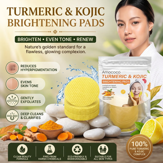 Turmeric & Kojic Acid Glow Pads – Brighter Skin, Fewer Dark Spots