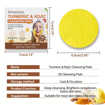 Turmeric & Kojic Acid Glow Cleansing Pads