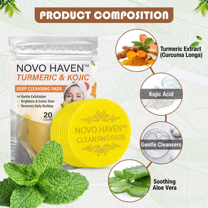 Turmeric & Kojic Acid Glow Cleansing Pads