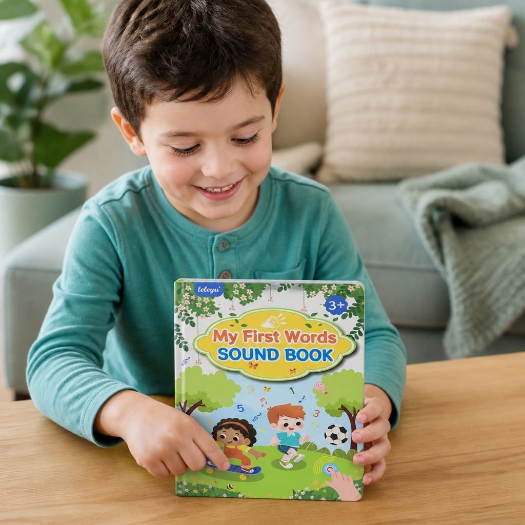 Interactive English Sound Book for Kids - Tap & Listen - Fun & Easy Early Learning