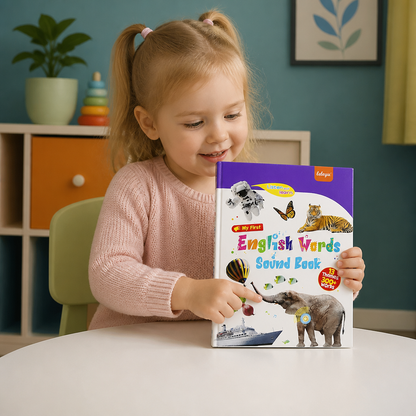 Interactive English Sound Book for Kids - Tap & Listen - Fun & Easy Early Learning