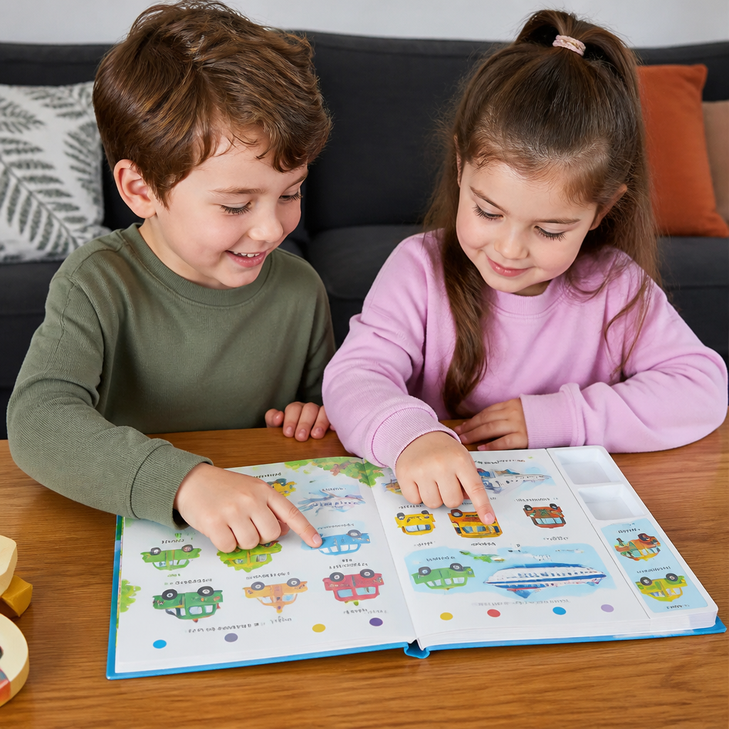 Interactive English Sound Book for Kids - Tap & Listen - Fun & Easy Early Learning