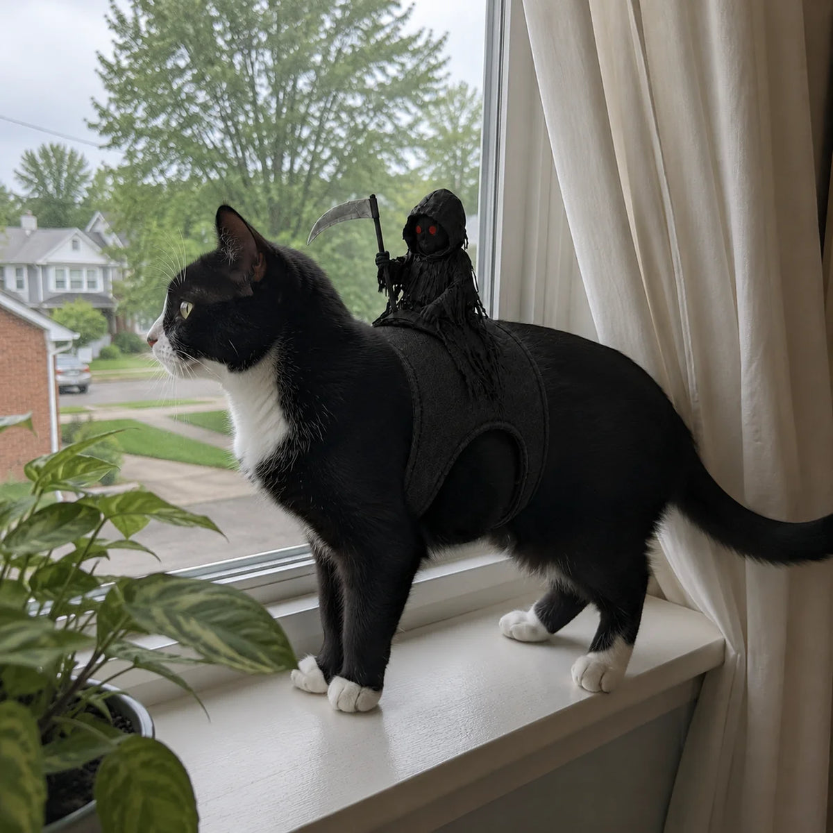 Grim Reaper Rider™ Pet Costume
