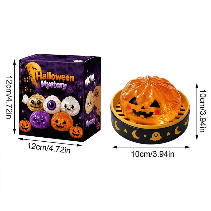 BooSquish™ Halloween Dumpling Squishy, Mystery Box