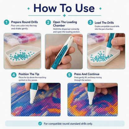 Automatic Diamond Painting Bead dispenser