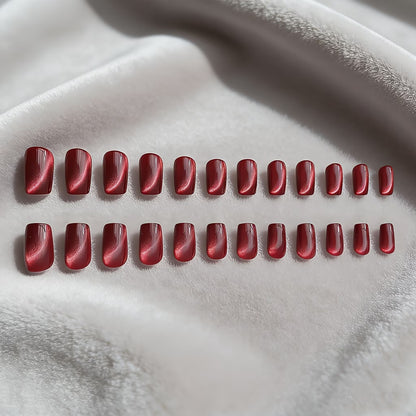 LuxeRed™ Press-On Nails