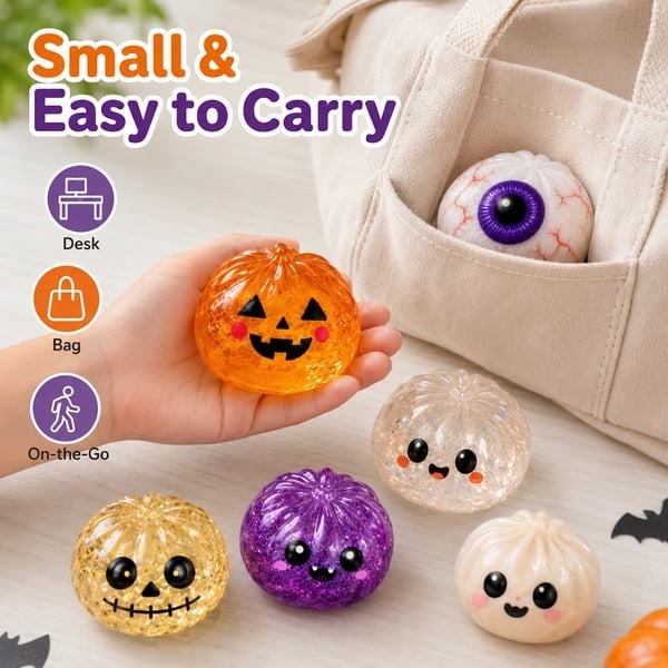 BooSquish™ Halloween Dumpling Squishy, Mystery Box
