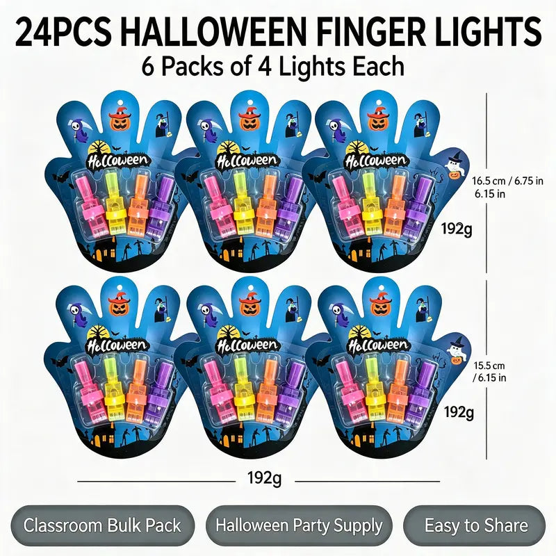 🎃 Halloween Finger Projection Lights