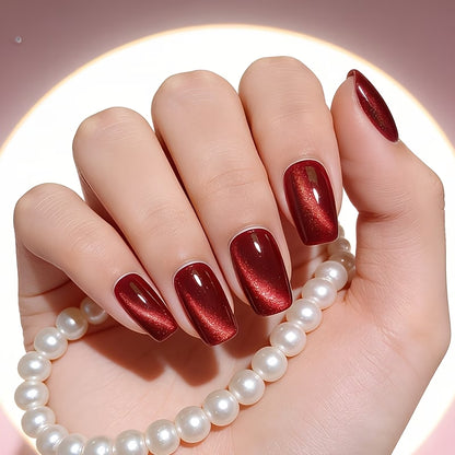 LuxeRed™ Press-On Nails