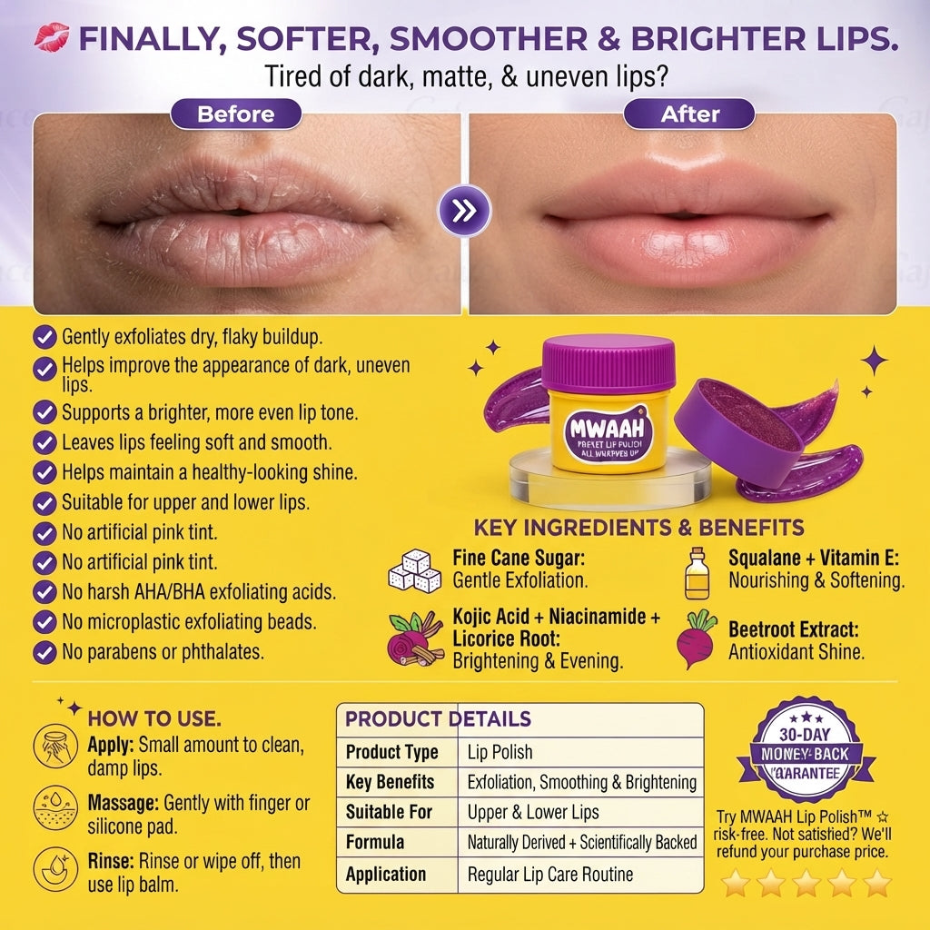 MWAAH™ Smooth & Bright Lip Polish