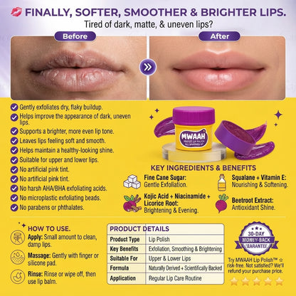 MWAAH™ Smooth & Bright Lip Polish